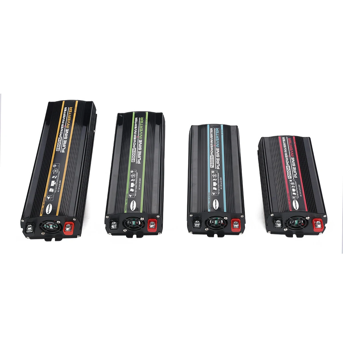 AUTSOME 12V to 220V Converter Pure Sine Wave Power Inverter Car Solar Dual USB Charger With LED Display (image for) AUTSOME 12V to 220V Converter Pure Sine Wave Power Inverter Car Solar Dual USB Charger With LED Display